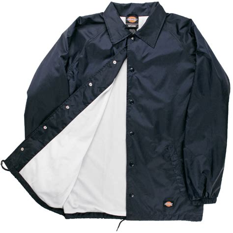 nylon windbreaker coaches jacket